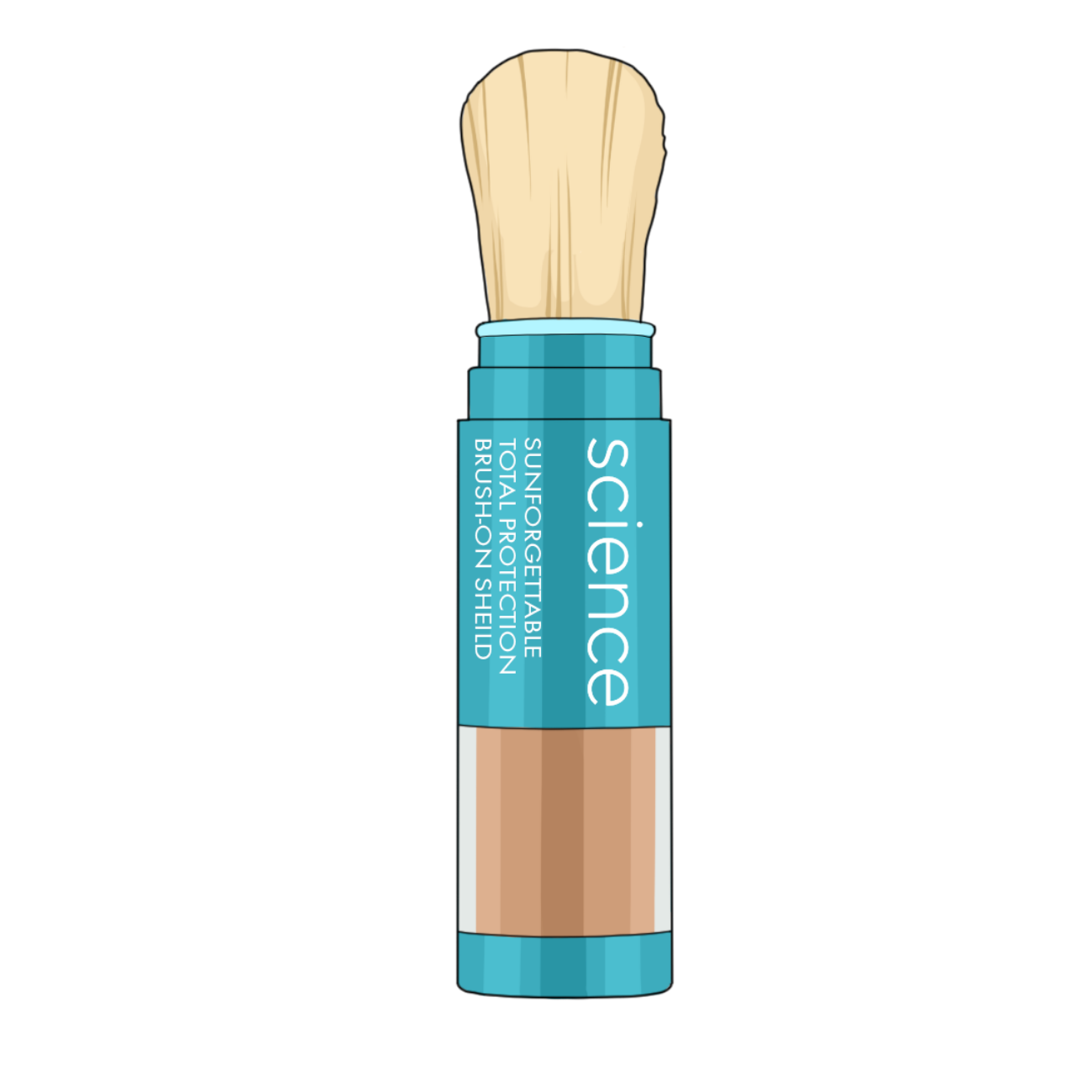 Colorscience brush on shield SPF- SHADE MEDIUM